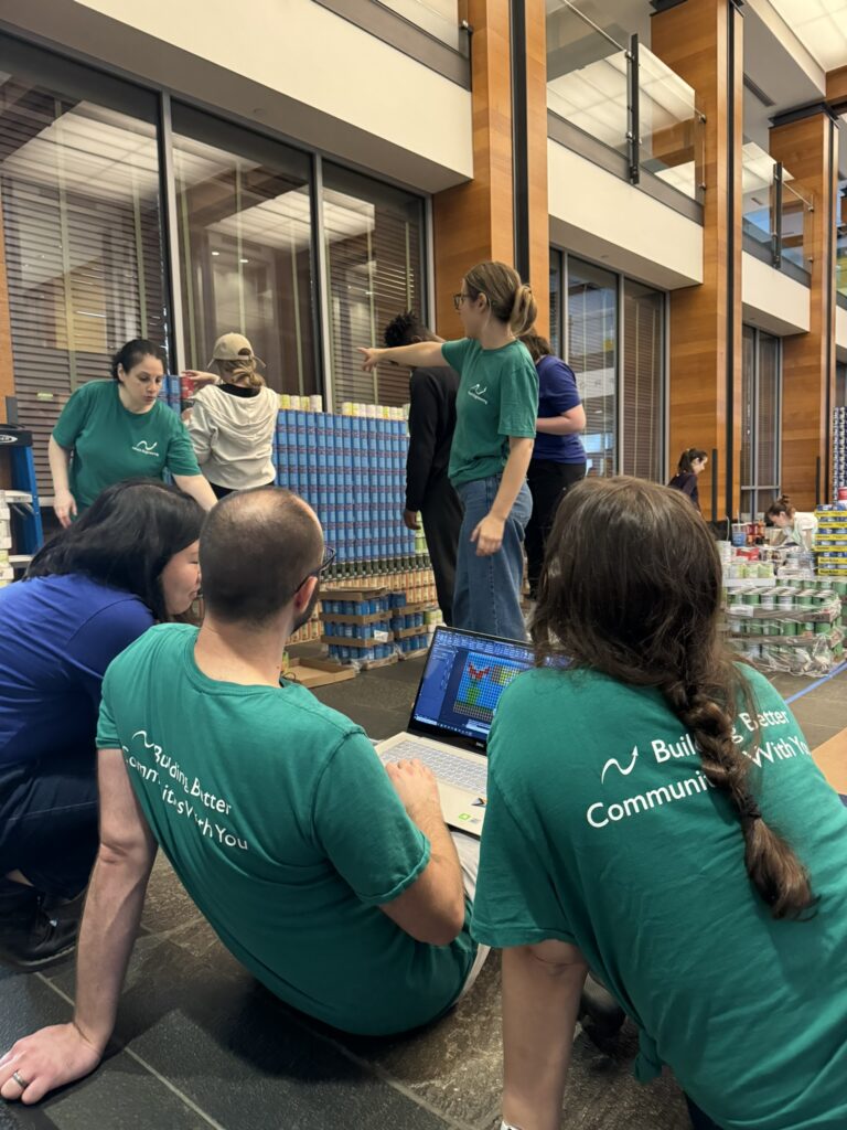 Nitsch Team Canstruction The Chaos Begins