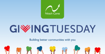 Nitsch Cares & Giving Tuesday logos